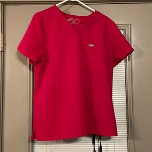 Figs Scrubs - Ultra Rose